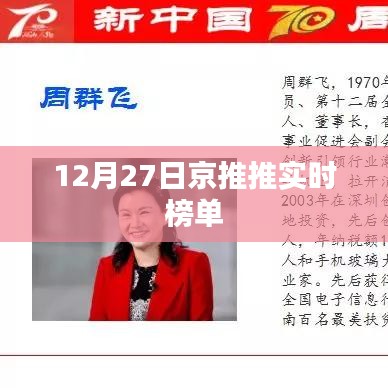 京推推实时榜单新鲜出炉！