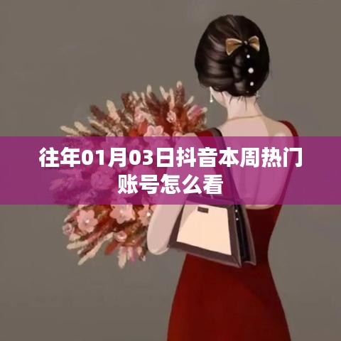 抖音本周热门账号查看指南,揭秘01月03日热门榜单