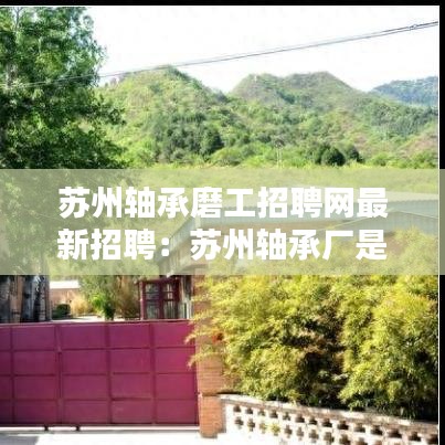 苏州轴承磨工招聘网最新招聘：苏州轴承厂是做什么的 
