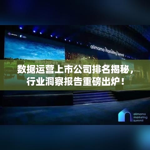 数据运营上市公司排名揭秘,行业洞察报告重磅出炉!