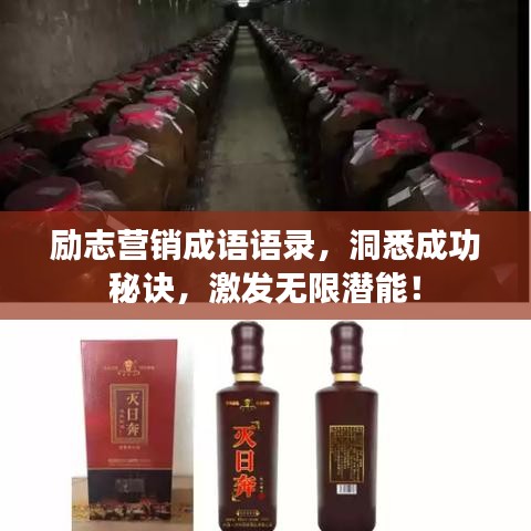 励志营销成语语录，洞悉成功秘诀，激发无限潜能！