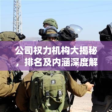 公司权力机构大揭秘，排名及内涵深度解析
