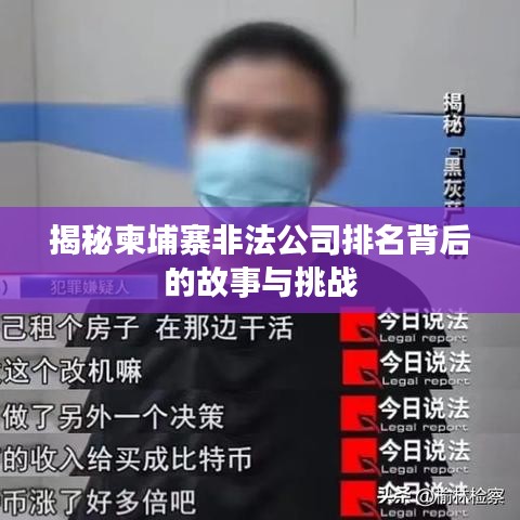 揭秘柬埔寨非法公司排名背后的故事与挑战