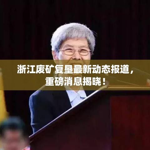浙江废矿复垦最新动态报道,重磅消息揭晓!