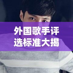外国歌手评选标准大揭秘,最新权威榜单评选准则