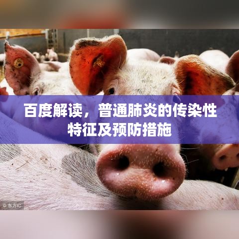 百度解读，普通肺炎的传染性特征及预防措施