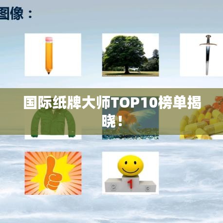 国际纸牌大师TOP10榜单揭晓!