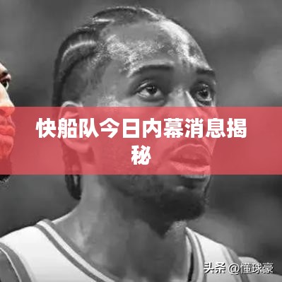 快船队今日内幕消息揭秘