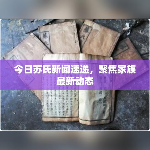 今日苏氏新闻速递，聚焦家族最新动态