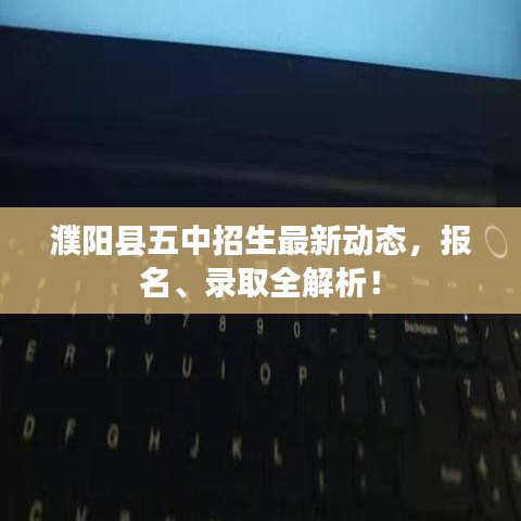 濮阳县五中招生最新动态，报名、录取全解析！