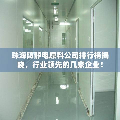 珠海防静电原料公司排行榜揭晓，行业领先的几家企业！