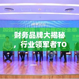 财务品牌大揭秘,行业领军者TOP10榜单揭晓!