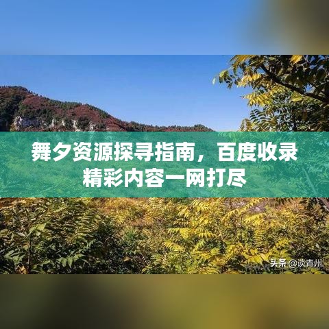 舞夕资源探寻指南,百度收录精彩内容一网打尽