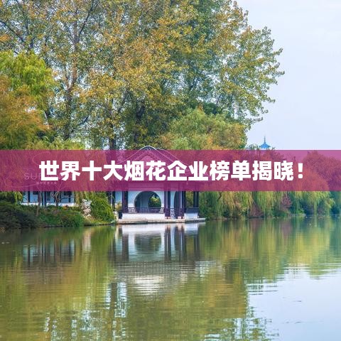 世界十大烟花企业榜单揭晓！