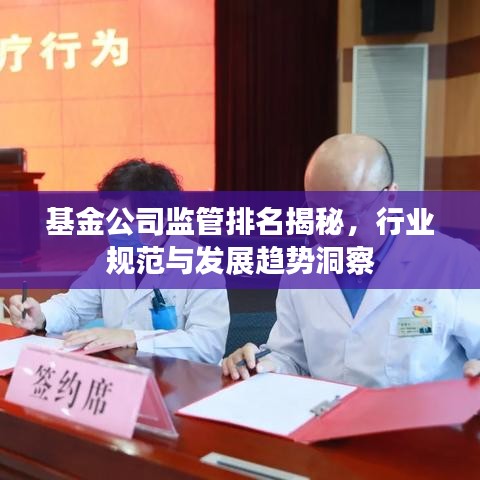 基金公司监管排名揭秘，行业规范与发展趋势洞察