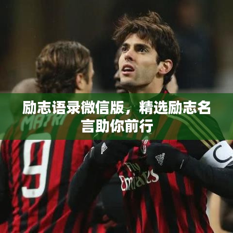 励志语录微信版,精选励志名言助你前行