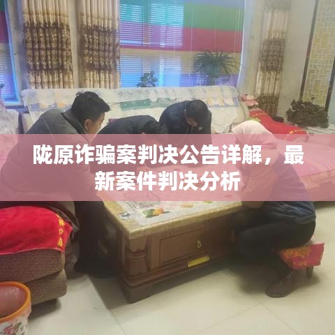 陇原诈骗案判决公告详解，最新案件判决分析