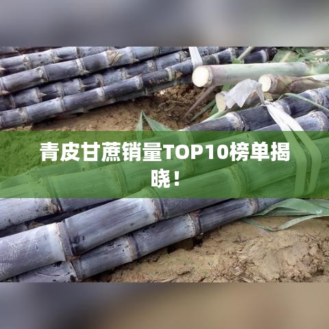 青皮甘蔗销量TOP10榜单揭晓!
