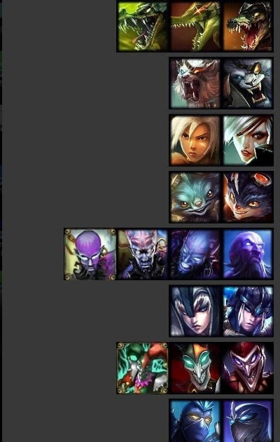 lol老版本英雄,适用计划解析方案 LT_v5.875